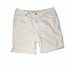 Classic White Women's Jean Shorts